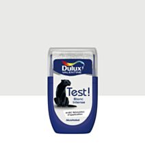 Testeur de Peinture Crème de Couleur Blanc Intense 30ml - DULUX VALENTINE
