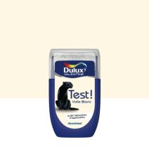 Testeur de Peinture Crème de Couleur Voile Blanc 30ml - DULUX VALENTINE