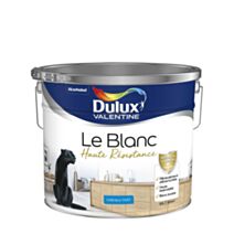 Peinture intérieure Haute Resistance Blanc Mat 10 L - DULUX VALENTINE