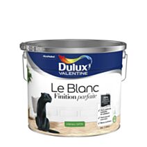 Peinture intérieure Finition Parfaite Blanc Satin 10 L - DULUX VALENTINE