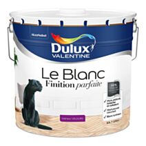 Peinture intérieure Finition Parfaite Blanc Velours 10 L - DULUX VALENTINE