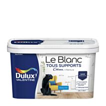 Peinture intérieure Crème de Peinture Blanc Mat 2,5L - DULUX VALENTINE