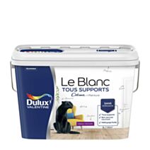 Peinture intérieure Crème de Peinture Blanc Velours 5L - DULUX VALENTINE