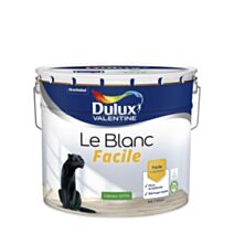 Peinture intérieure Le Blanc Facile Satin 10 L - DULUX VALENTINE