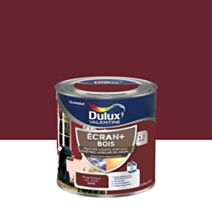 Peinture Ecran+ Bois Satin Rouge Basque 0,25L - DULUX VALENTINE