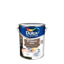 Peinture Ecran+ Bois Satin Blanc 5L - DULUX VALENTINE