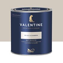 Peinture Valentine Mat Velouté Beige Alhambra 0,5L- DULUX VALENTINE