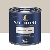 Peinture Valentine Mat Velouté Beige Alhambra 0,125L- DULUX VALENTINE