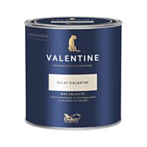 Peinture Valentine Mat Velouté Éclat d'Albâtre 0,5L- DULUX VALENTINE