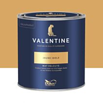 Peinture Valentine Mat Velouté Jaune Idole 0,5L- DULUX VALENTINE