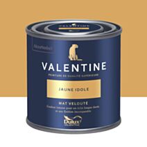 Peinture Valentine Mat Velouté Jaune Idole 0,125L- DULUX VALENTINE