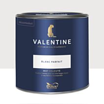 Peinture Valentine Mat Velouté Blanc Parfait 2L- DULUX VALENTINE