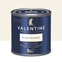 Peinture Valentine Mat Velouté Blanc Taj Mahal 0,125L- DULUX VALENTINE