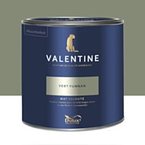 Peinture Valentine Mat Velouté Vert Yunnan 2L- DULUX VALENTINE