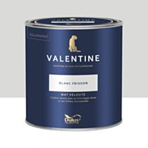 Peinture Valentine Mat Velouté Blanc Frisson 0,5L- DULUX VALENTINE