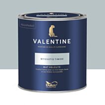 Peinture Valentine Mat Velouté Myosotis Timide 0,5L- DULUX VALENTINE