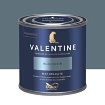 Peinture Valentine Mat Velouté Bleu Divin 0,125L- DULUX VALENTINE