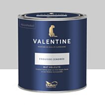 Peinture Valentine Mat Velouté Esquisse Cendrée 0,5L- DULUX VALENTINE