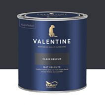 Peinture Valentine Mat Velouté Clair Obscur 0,5L- DULUX VALENTINE