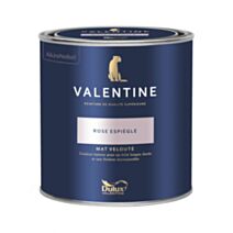 Peinture Valentine Mat Velouté Rose Espiègle 0,5L- DULUX VALENTINE