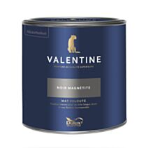 Peinture Valentine Mat Velouté Noir Magnétite 2L- DULUX VALENTINE
