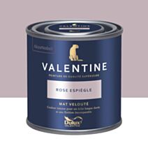 Peinture Valentine Mat Velouté Rose Espiègle 0,125L- DULUX VALENTINE