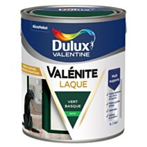 Peinture Boiseries Laque Acrylique Valénite Vert Basque Satin 2L - DULUX VALENTINE