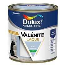 Peinture Boiseries Laque Acrylique Valénite Bleu Horizon Satin 0,5L - DULUX VALENTINE
