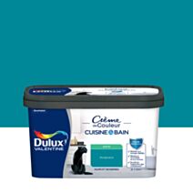 Peinture Crème de Couleur Cuisine et Bain Satin Acapulco 2L - DULUX VALENTINE
