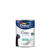 Peinture Crème de Couleur Biosourcé - Blanc Intense - Satin - 1L - DULUX VALENTINE