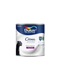 Peinture Crème de Couleur Biosourcé velours Blanc intense 0,5L - DULUX VALENTINE