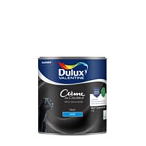 Peinture Crème de Couleur Biosourcé mat Noir 0,5L - DULUX VALENTINE