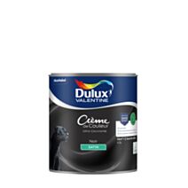 Peinture Crème de Couleur Biosourcé satin 0,5L noir - DULUX VALENTINE
