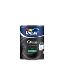 Peinture Crème de Couleur Biosourcé satin Noir 1L - DULUX VALENTINE
