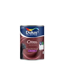 Peinture Crème de Couleur Biosourcé - Rouge Bordeaux - Velours - 1L - DULUX VALENTINE