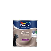 Peinture Crème de Couleur Biosourcé velours Taupe 0,5L - DULUX VALENTINE