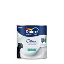 Peinture Crème de Couleur Biosourcé satin Voile de brume 0,5L - DULUX VALENTINE