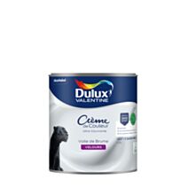 Peinture Crème de Couleur Biosourcé - Voile de Brume - Velours - 0,5L - DULUX VALENTINE