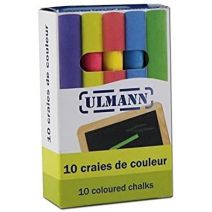 Craies de couleur x10 - ULMANN