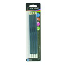 4 crayons graphite HB Classic + bout gomme - ULMANN
