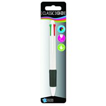 Stylo bille retractable 4 couleurs - ULMANN