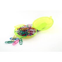 80 Trombones bureau colorés + boite - ULMANN