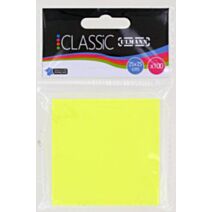 Bloc 100 notes repositionnables 7,5x7,5cm - ULMANN