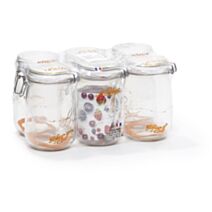 6 Bocaux Le Parfait Super 1L Ø85mm - LE PARFAIT