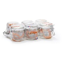 6 Terrines 200gr Ø70mm - LE PARFAIT