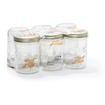 Pack 6 bocaux à vis 750 g d100
