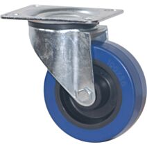 roulette pivotante ø 100 bleue - CAUJOLLE
