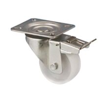 roulette pivotante à frein  ø 100 nylon - CAUJOLLE