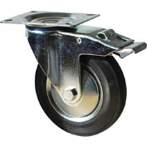 roulette pivotante à frein ø 160 - CAUJOLLE