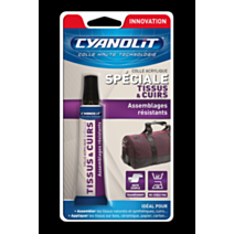CYANOLIT SPECIALE TISSUS / CUIRS
